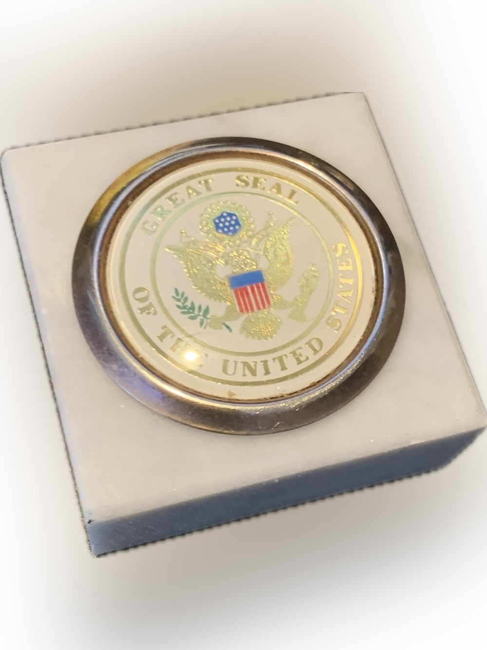 USA Great Seal Decorative commemorative Medallion award paperweight | 2 inch